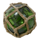 Green Float Glass Ball for Vintage Water Garden