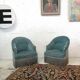 Pair of armchairs blue