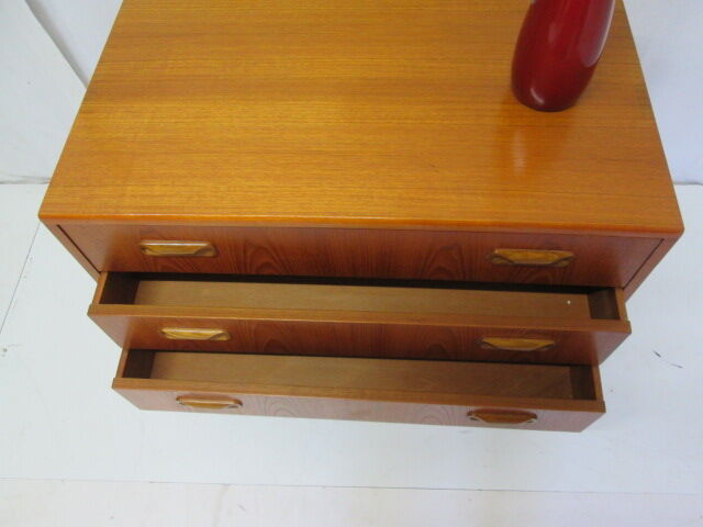 Vintage teak chest of drawers