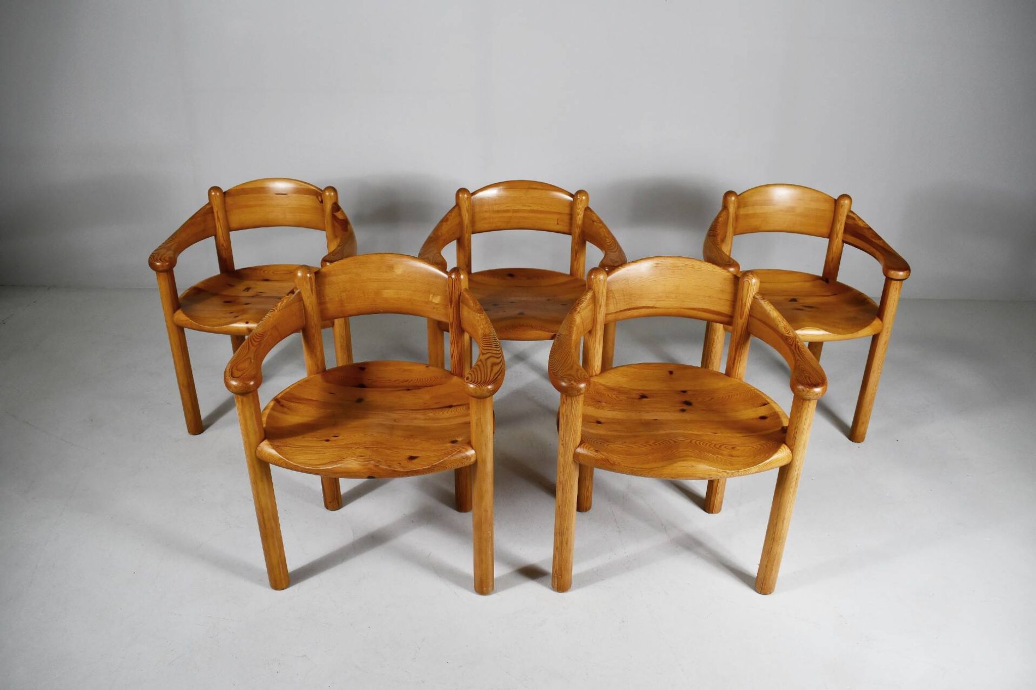 Dining chairs Rainer Daumiller for Hirtshals Sawmill, set of 5