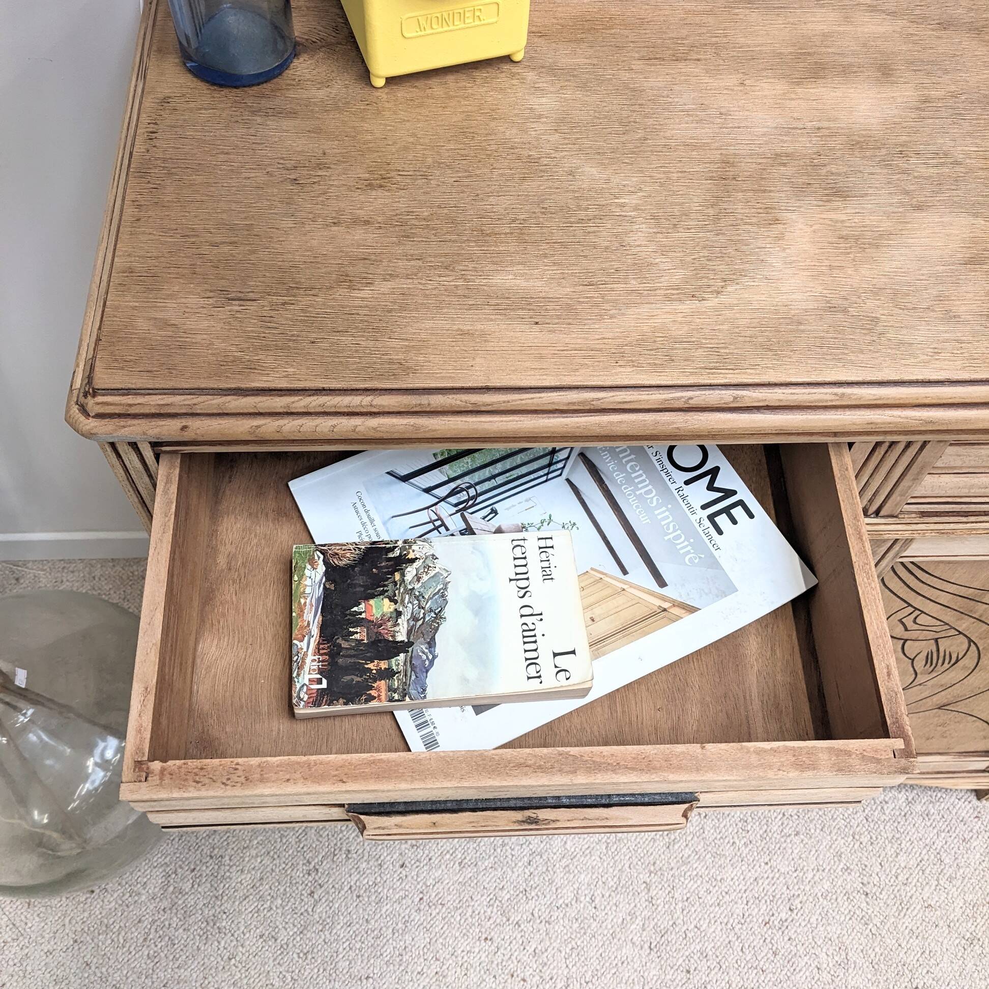 Vintage oak sideboard