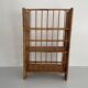 Folding bamboo shelf, 1960, Italy
