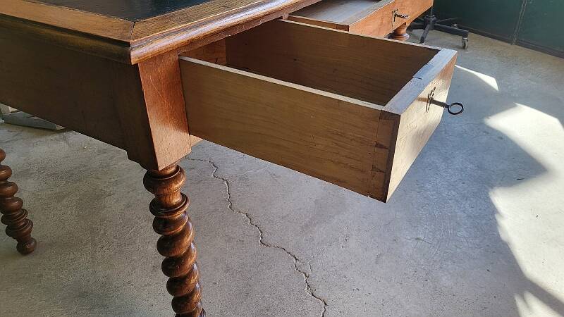 Desk with 3 drawers louis philippe from the 19th century