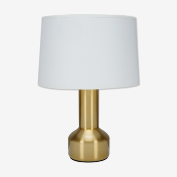 Scandinavian lamp in golden alumina circa 1970