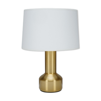 Scandinavian lamp in golden alumina circa 1970