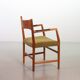 Chaises d'appoint/accoudoirs en bois « Town Hall » danoises de Hans Wegner par Plan Mobler, années 50
