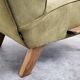 1930 Jindrich Halabala Bentwood Armchair in Forest Green Velvet