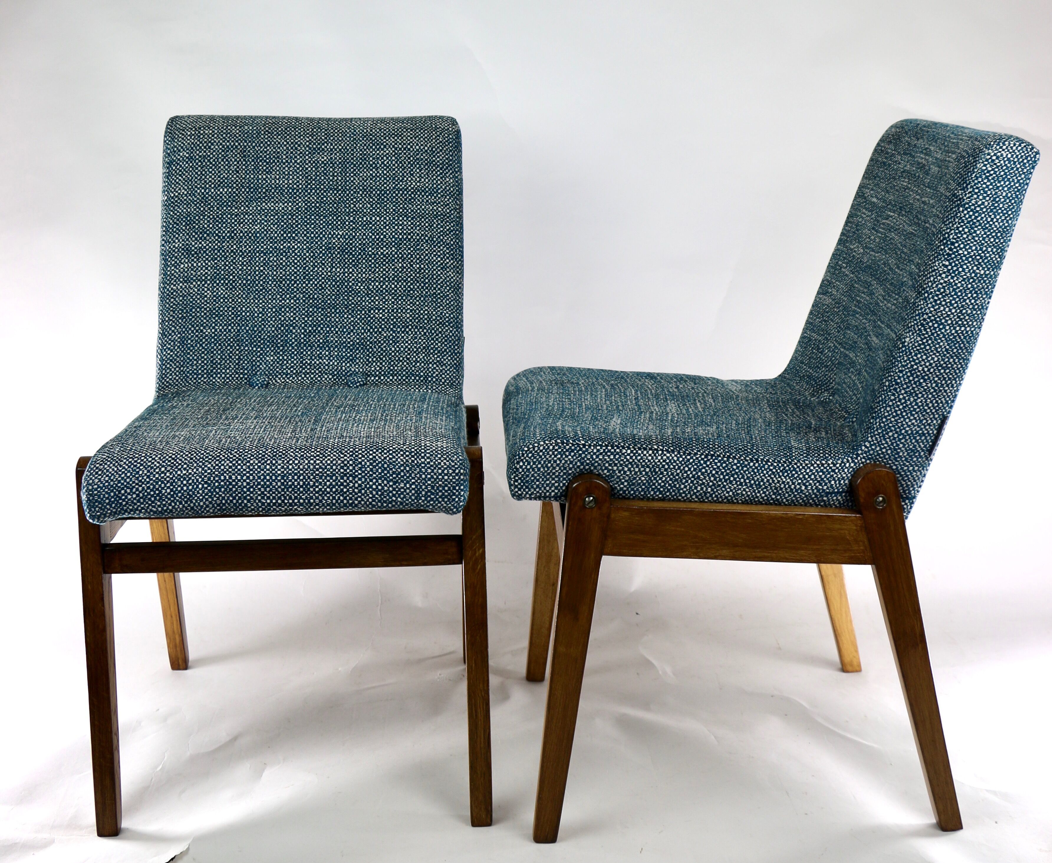 Paire de chaises Aga de Józef Chierowski, années 1970