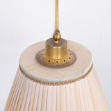 Brass harmonica scissor wall lamp 1960s holland