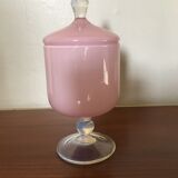 Pink opaline stand candy