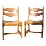 Set of 2 Guillerme and Chambon chairs