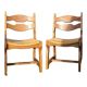 Lot de 2 chaises Guillerme et Chambon