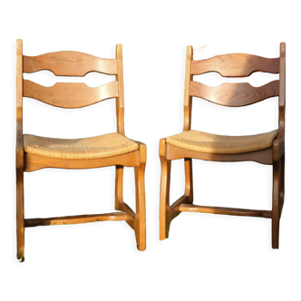 Lot de 2 chaises Guillerme et Chambon