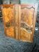 Pair of 19th-century walnut burl doors