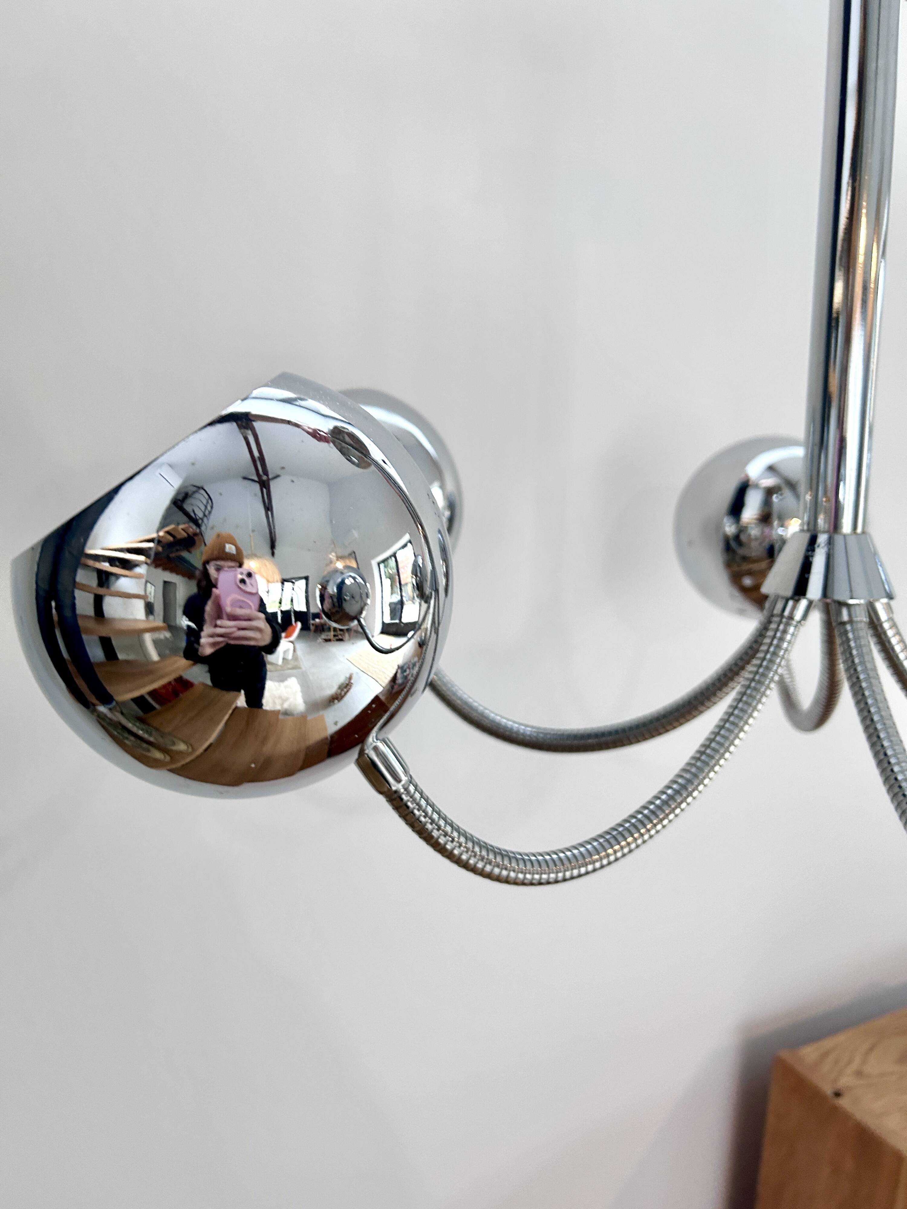 Sputnik eyeball chandelier