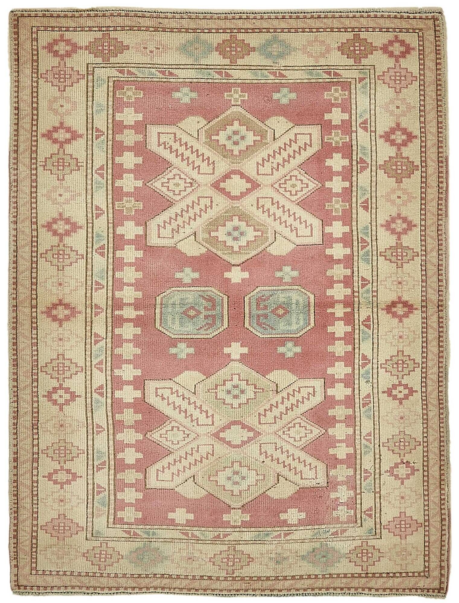 Turkish Vintage Anatolian Rug 116 cm x 155 cm