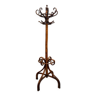 Large bentwood hat coat stand