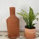 Large Moroccan vase in terracotta — artisanal pottery