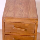 Chevet Art déco en teck birman