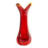 Vase Sommerso en verre de Murano du milieu du siècle par Flavio Poli pour Seguso, Murano, Italie, années 1960