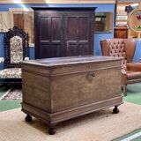 18th century walnut wedding chest