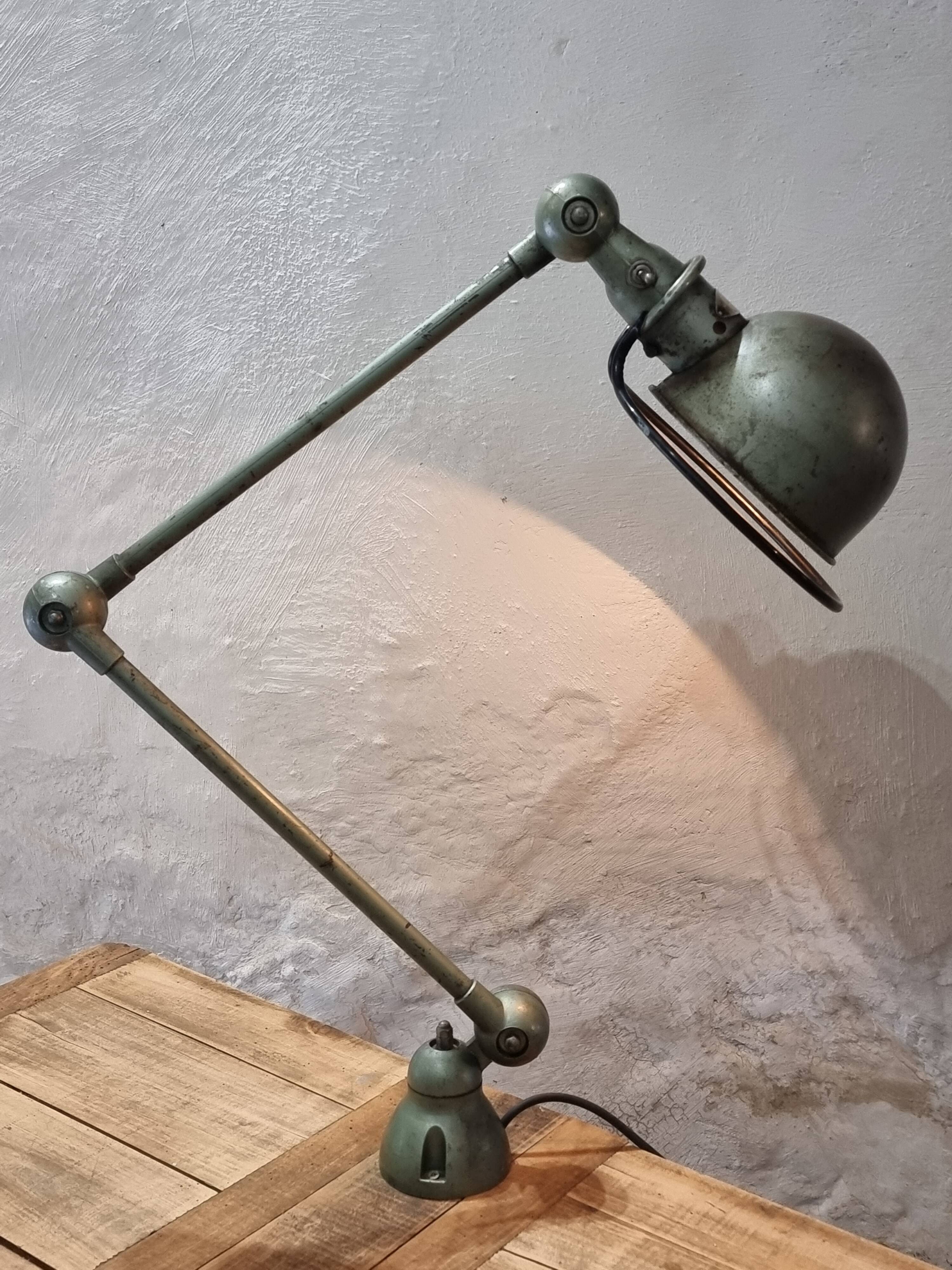 Vintage Jieldé workshop lamp – France, 1950s