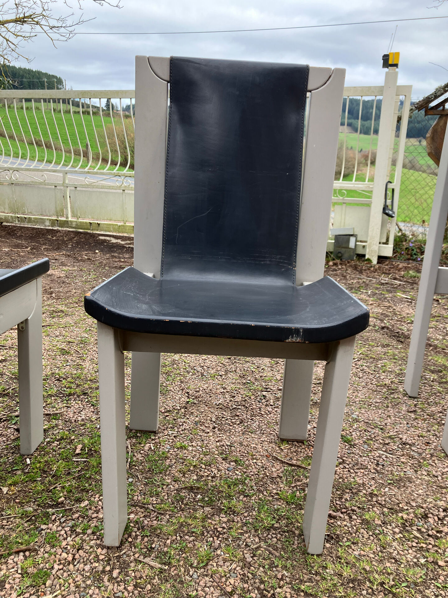 6 chaises Luigi Gorgoni