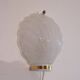 Applique scandinave en verre 1970