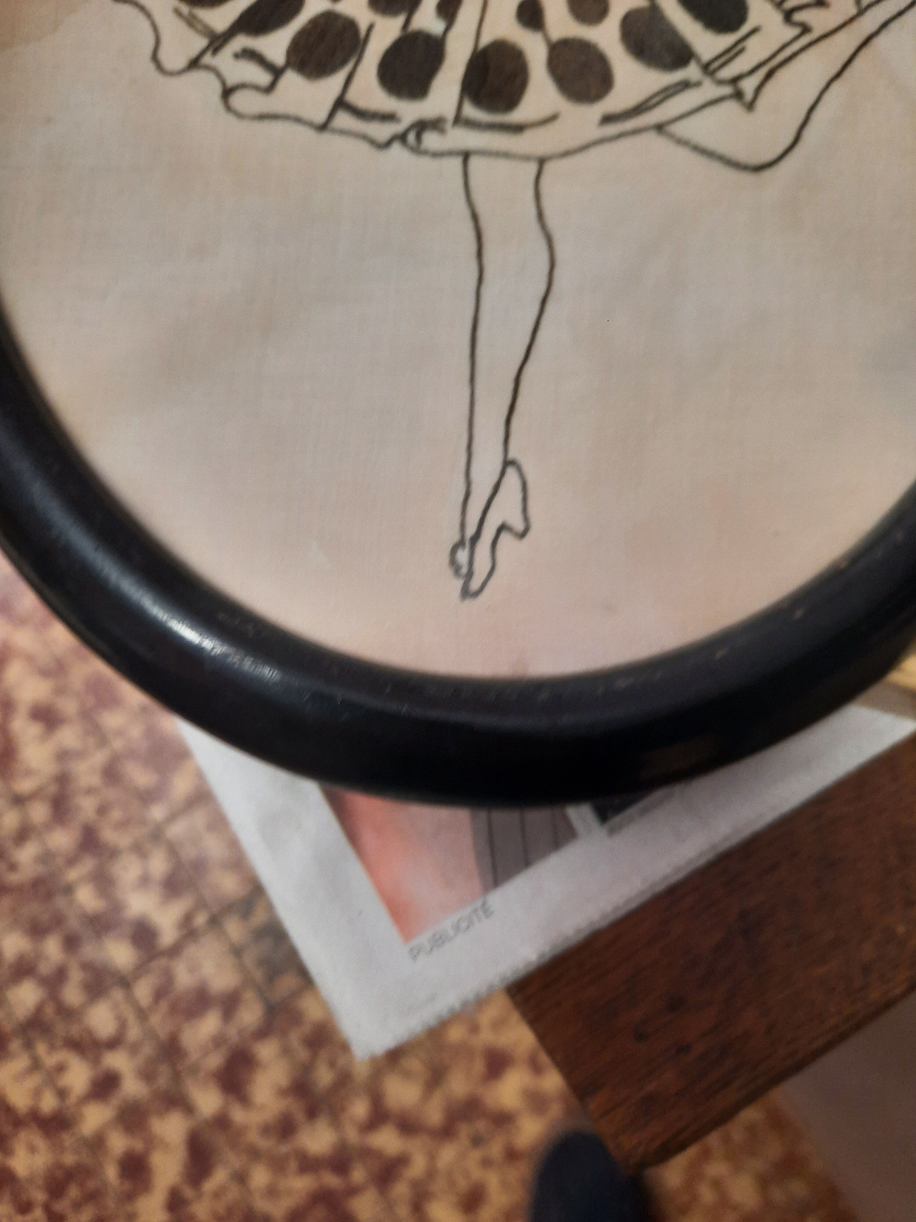 Broderie art déco