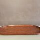 Oval top in exotic wood 1950