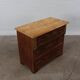 Vintage Weichholz Bauernkommode Schubladenschrank 60er