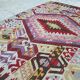 Vintage Turkish kilim, handwoven, 150x292 cm.