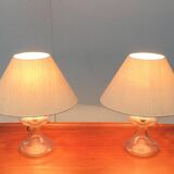 Mid-Century German table lamps ML 1 by Ingo Maurer for M Design, 1960s, set of 2