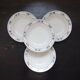 4 vintage earthenware soup plates from Céranord Saint-Amand