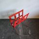 70s Metal Stand for Newspaper, Towel or Wood