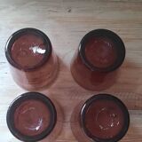 Purple bubbled glasses