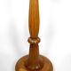 Important Art Deco carved oak floor lamp, France, circa 1920