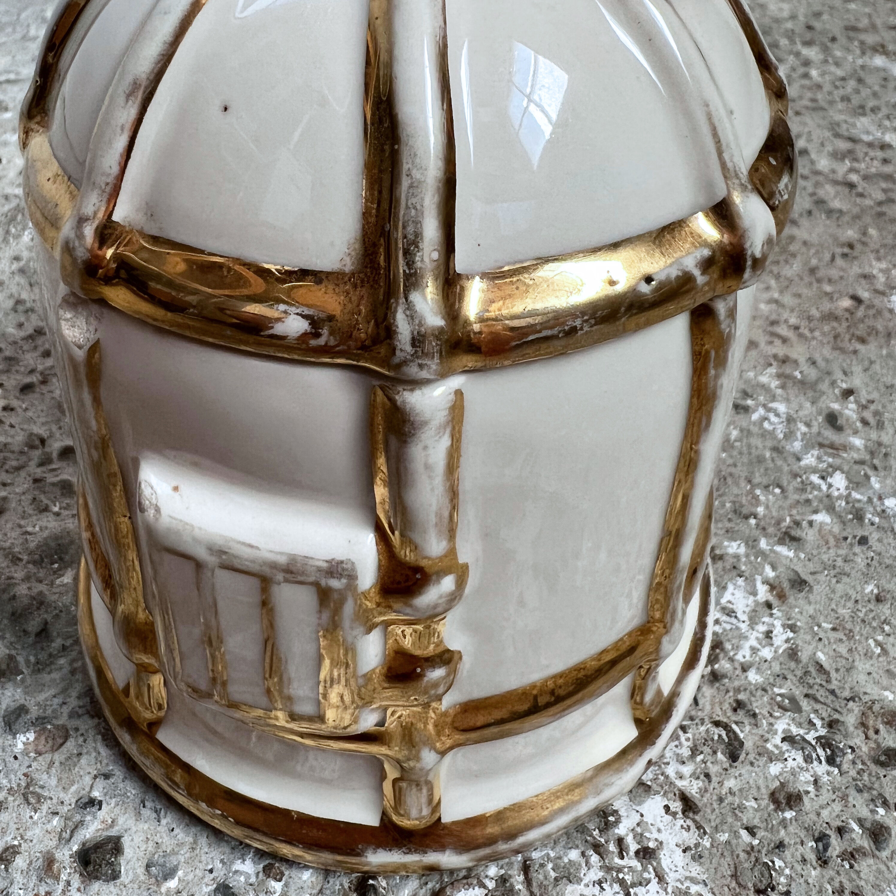 Candy cage ceramic bird