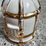 Candy cage ceramic bird