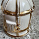 Bonbonnière cage oiseau céramique