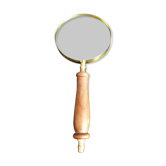 Wooden hand loupe