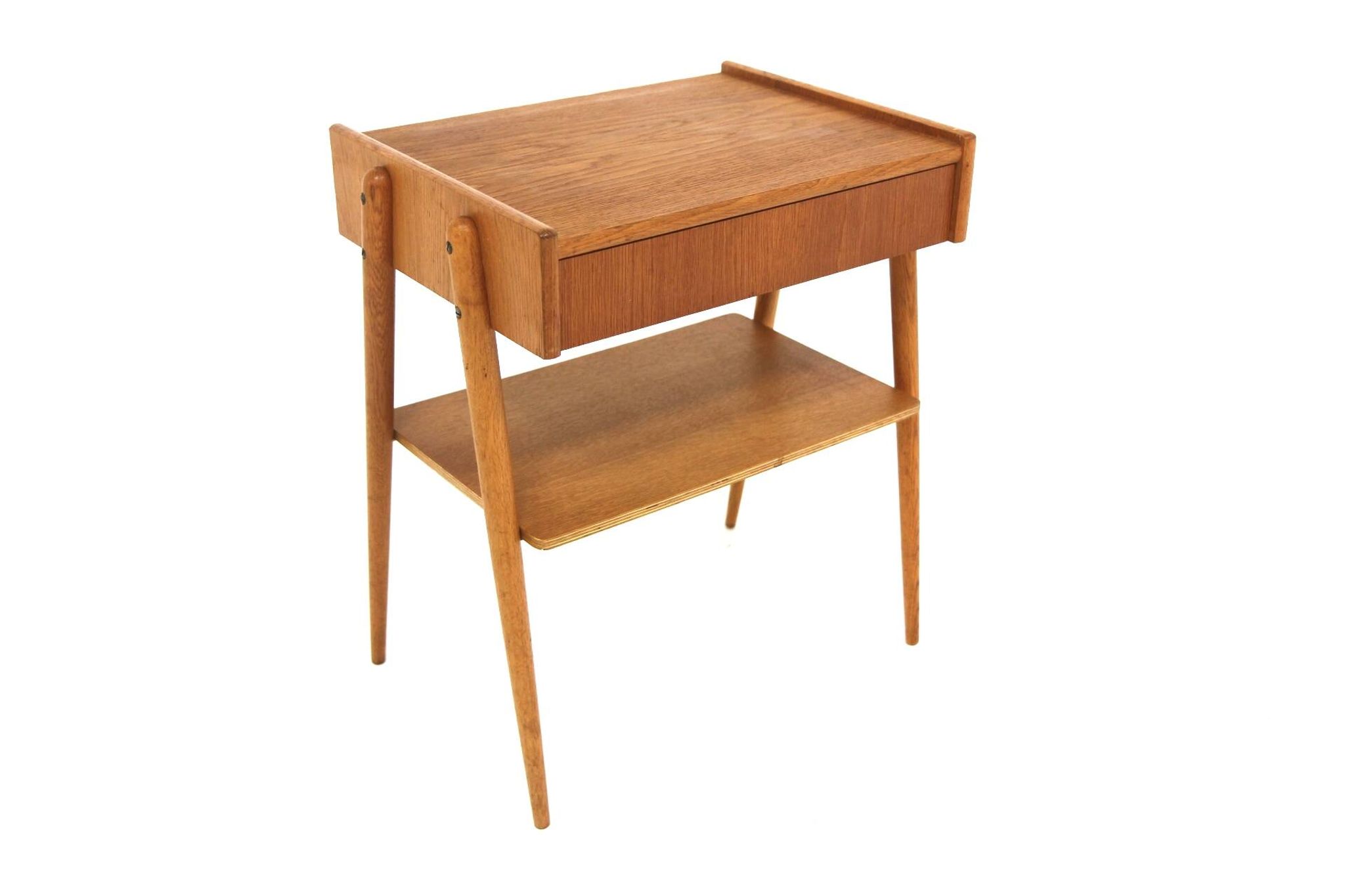 Scandinavian teak bedside table, AB Carlströms, Sweden, 1960