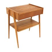 Scandinavian teak bedside table, AB Carlströms, Sweden, 1960