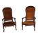 pair of Voltaire armchairs