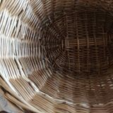 Old rattan basket - vintage
