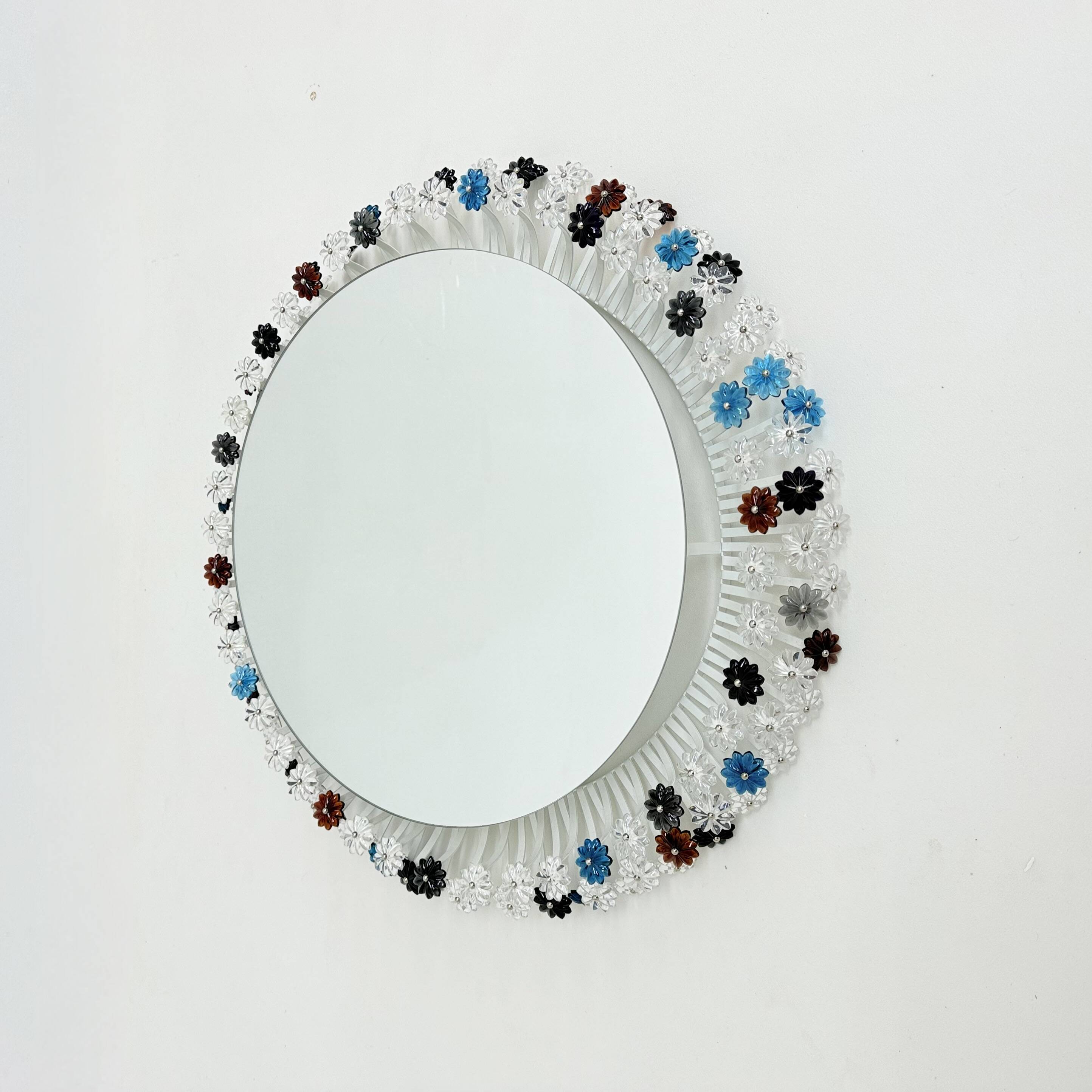 Vintage Back light Mirror by Emil Stejnar for Rupert Nikoll 1950s