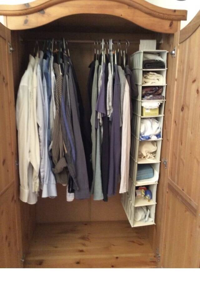 Scandinavian style pine cabinet