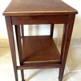 Table trundle strapping brass circa 1900