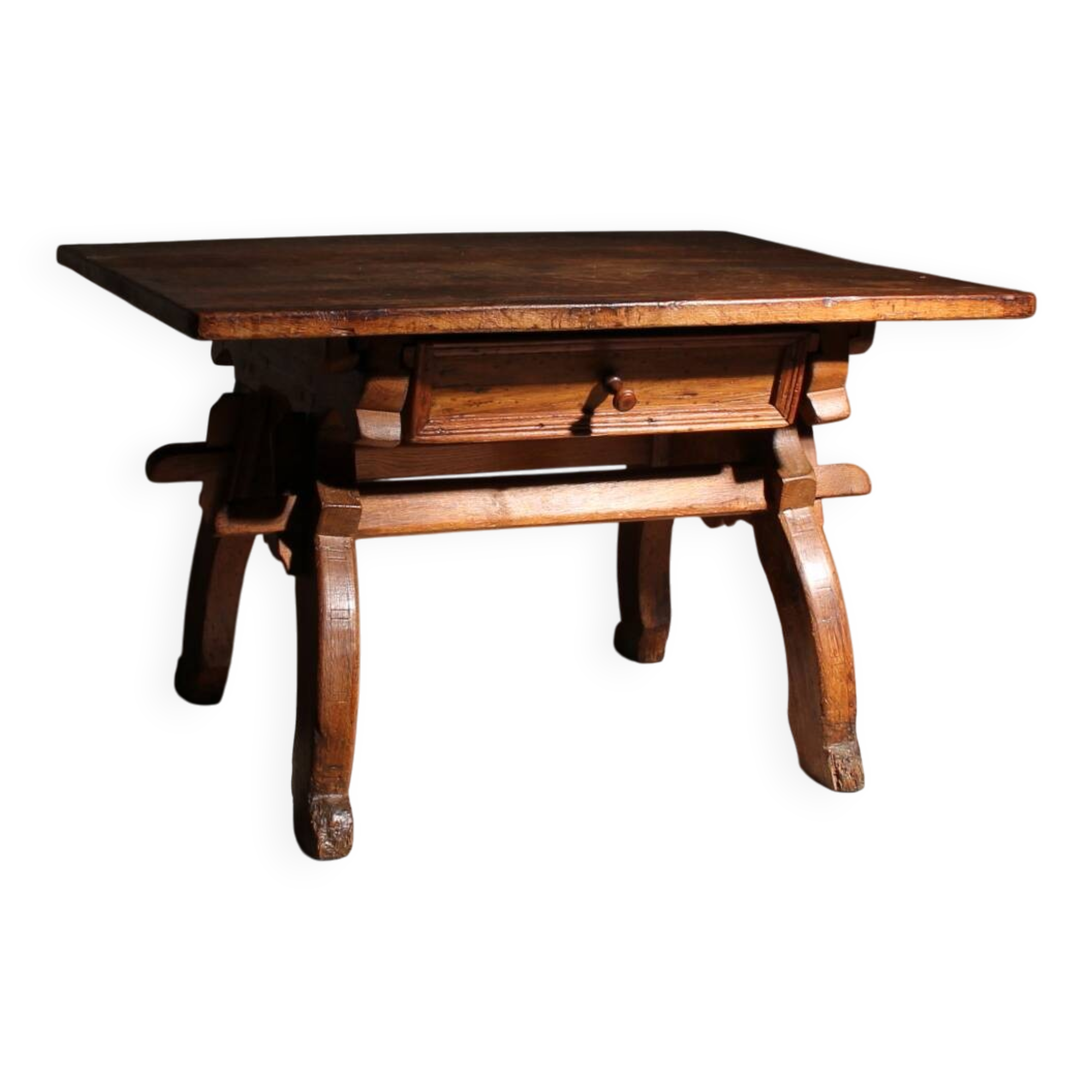 Table de ferme rustique 'Jogltisch' en chêne massif | Région alpine