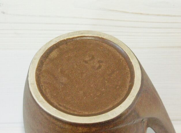 Pitcher 1.5L flaming sandstone varnished vintage 50s